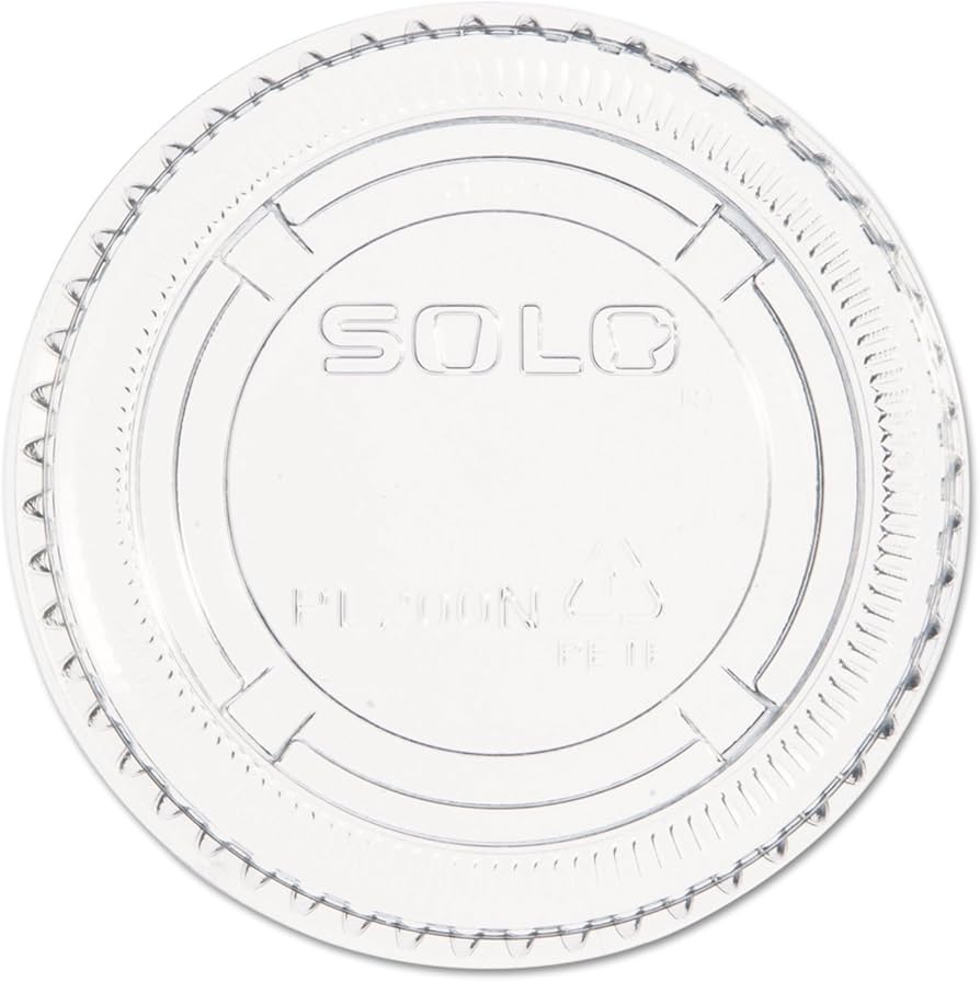 PL200N Clear Lid for 1.5-2.5 oz. Portion Cup 2.5M