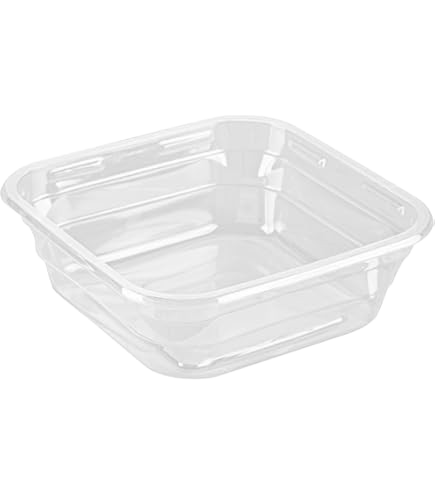 CH8DEF 8oz CLR Container With LIDS 200ct