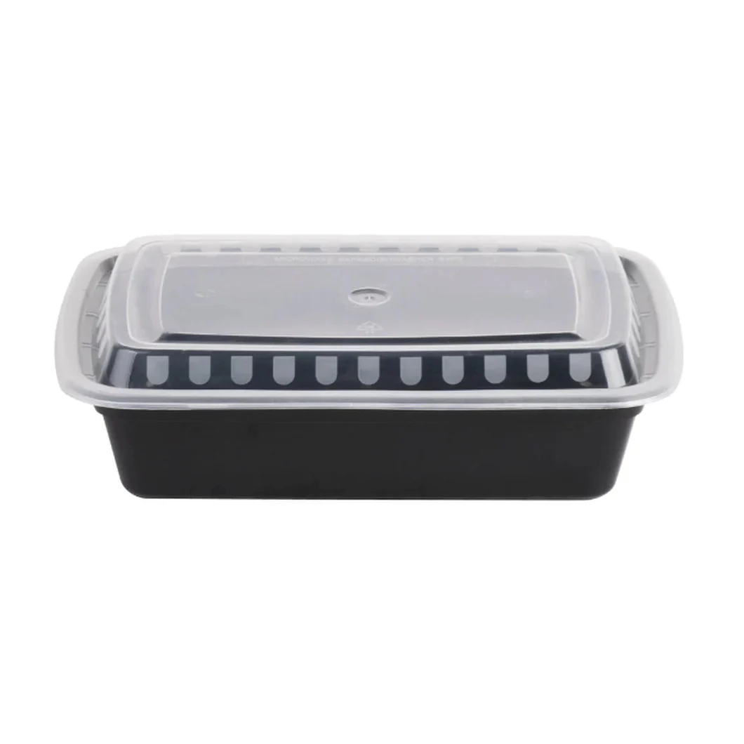 HMRT888 38oz 3Com Rect. Microwaveable cont. w/clr Dom lid 150