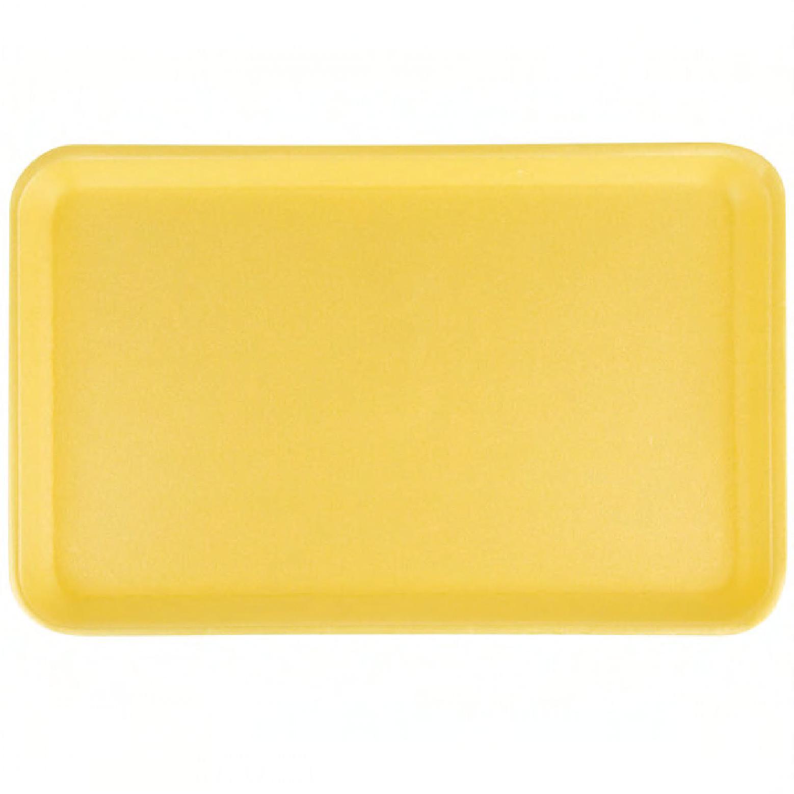 4s Yellow Dyne-A-pak foam tray 500pcs.