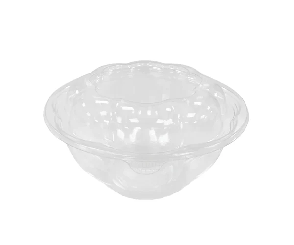 24oz plastic Rose Bowl w/lid 7in Dia150