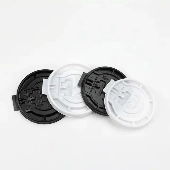 FLAT LID For 8oz paper hot cup 1M   FD