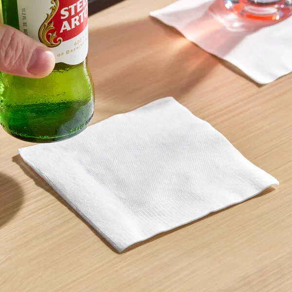 Bar /Beverage Napkin   WHITE    4/1000
