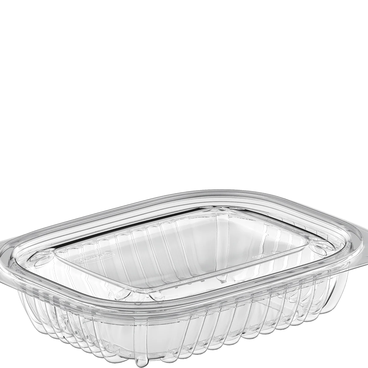 8OZ CLEAR RECT.CONT 250 (WS-LT-8)