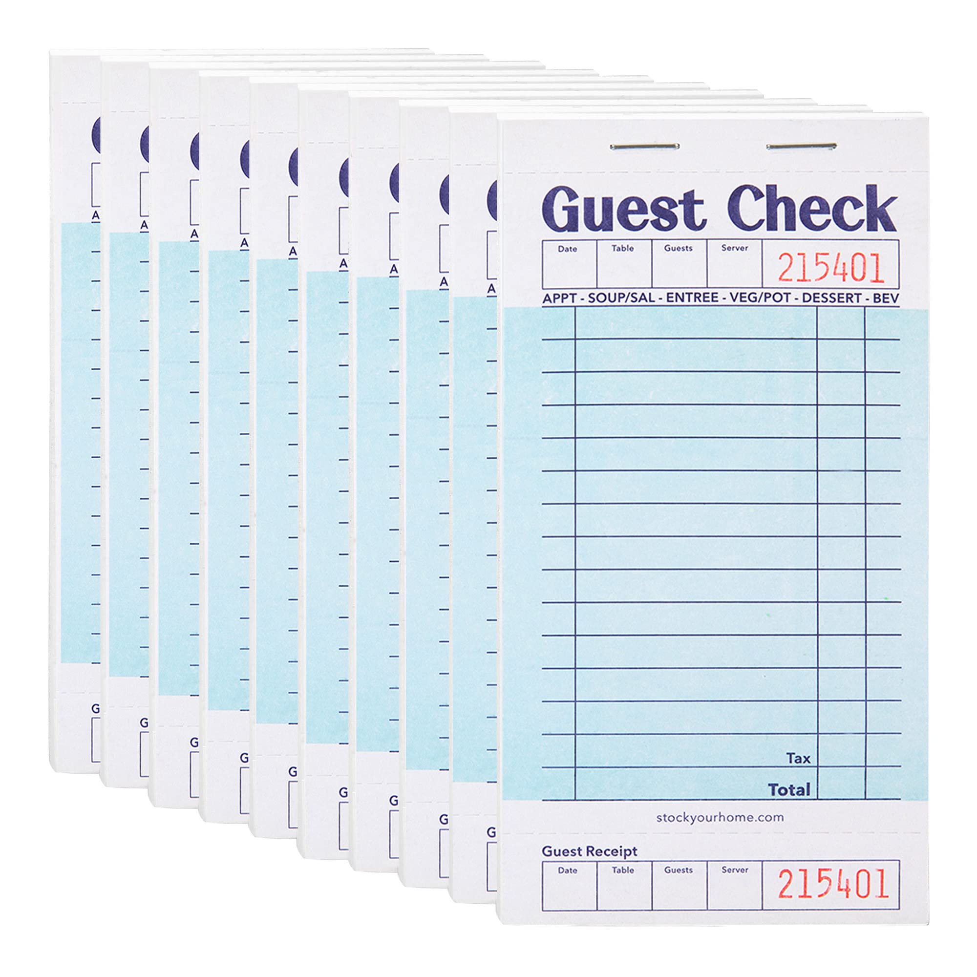 DH6633 Order book/ guest ck 2 ply 5x10pks/cs