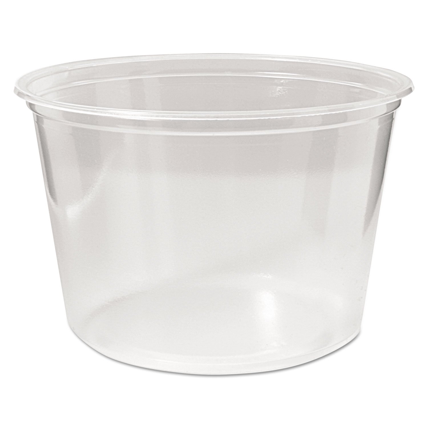 HMDC16 16oz CLR DELI CONTAINER 500ct (WHITE BOX)