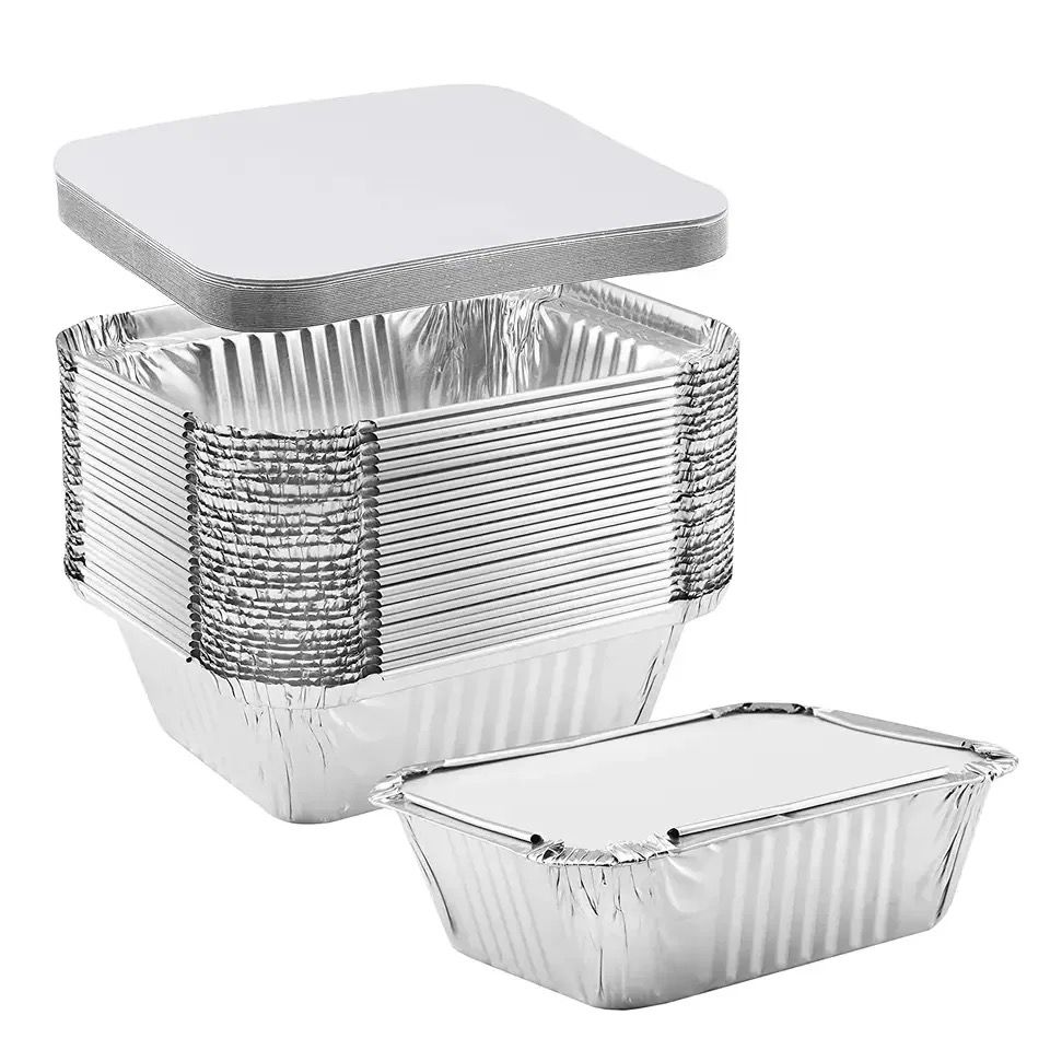 768 1.5 LB Oblong Aluminum Pans500ct XHD