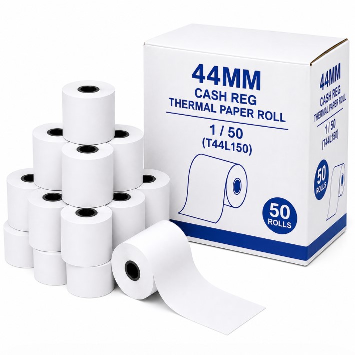44MM Cash REG Thermal Paper ROLL 1/50 (T44L150)