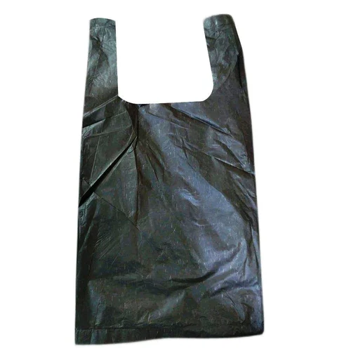 1/6 BLACK PLAIN Plastic Bag 600