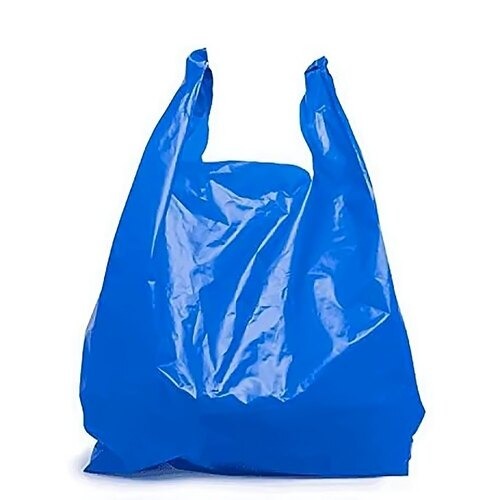 32 Jumbo Plastic Bag BLUE 400