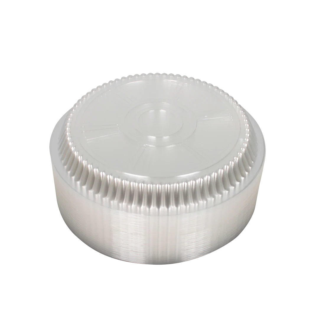 L36 8in Aluminum Pan Plastic Dom Lid 500