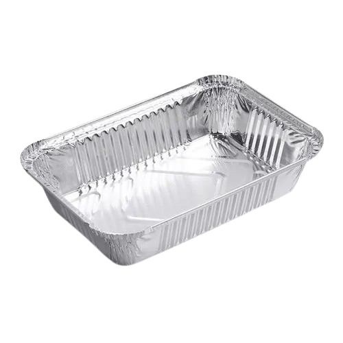 Rectangular Aluminium Pan, 60g 100pcs/ctn