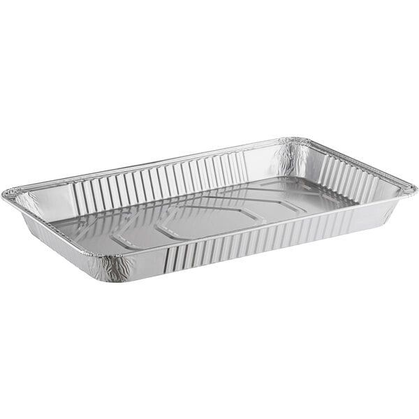 Half Size SHALLOW Aluminum Pan100ct