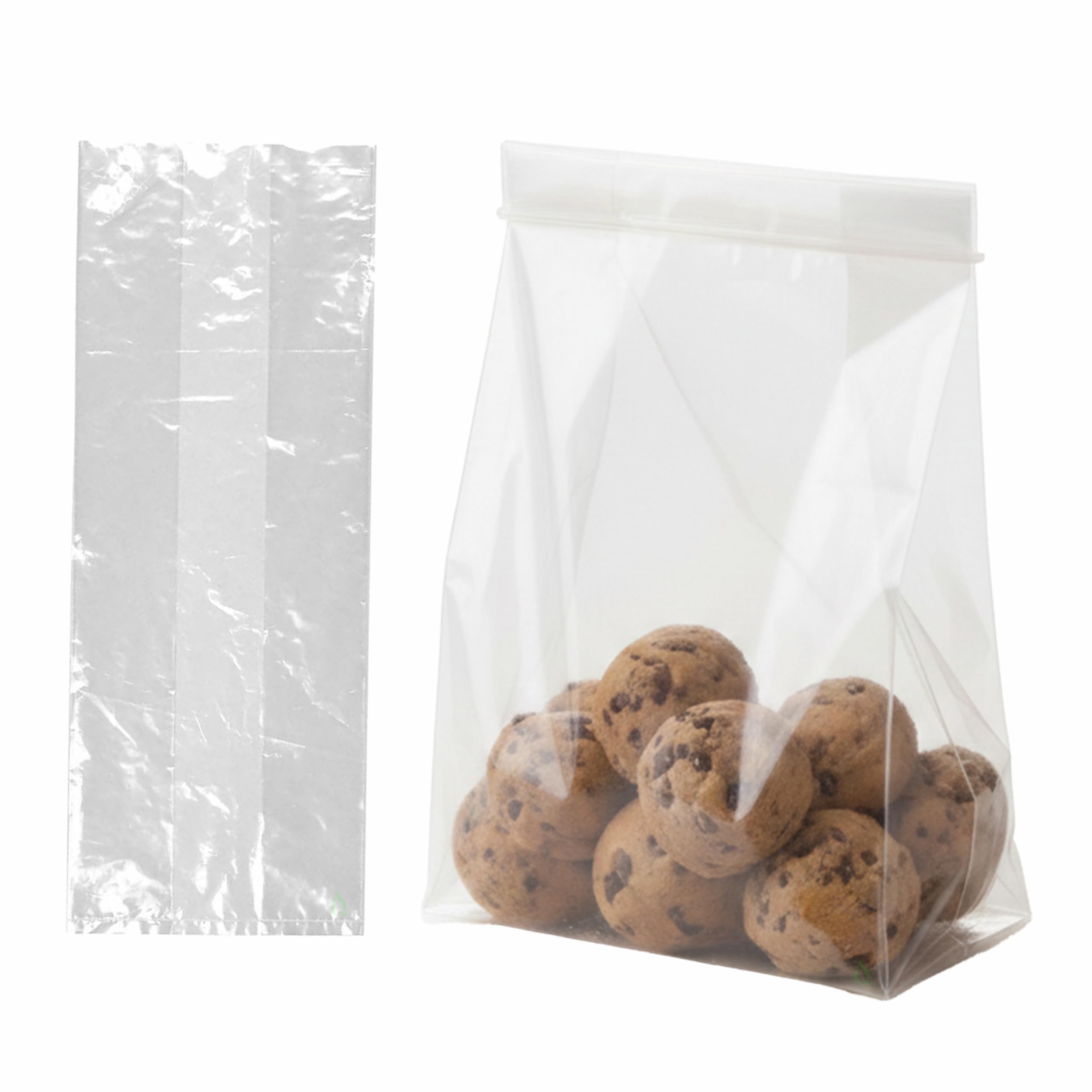 8x4x18 Clear poly Bag VENTED