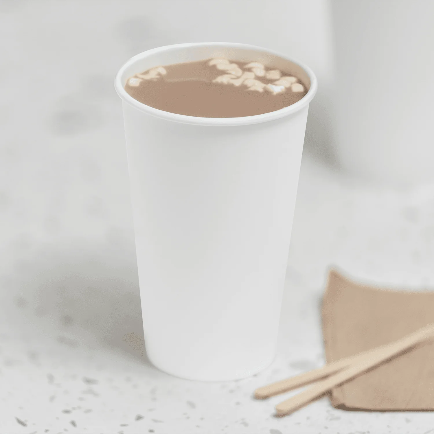 16oz paper hot cup 1000ct WHITE