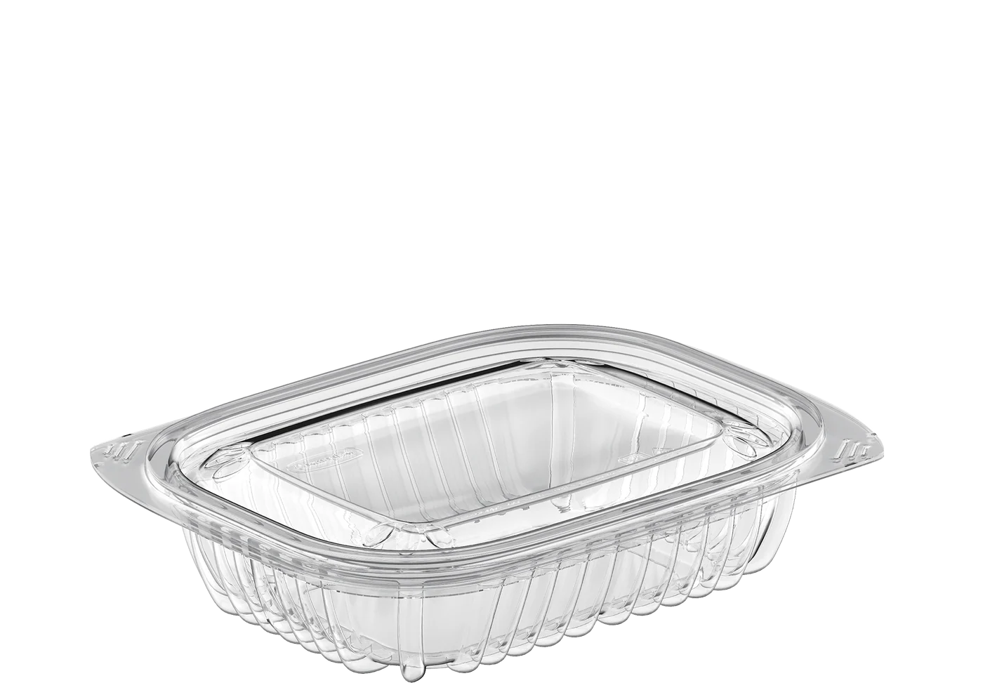 12OZ CLEAR RECT.CONT 250 (WS-LT-12)