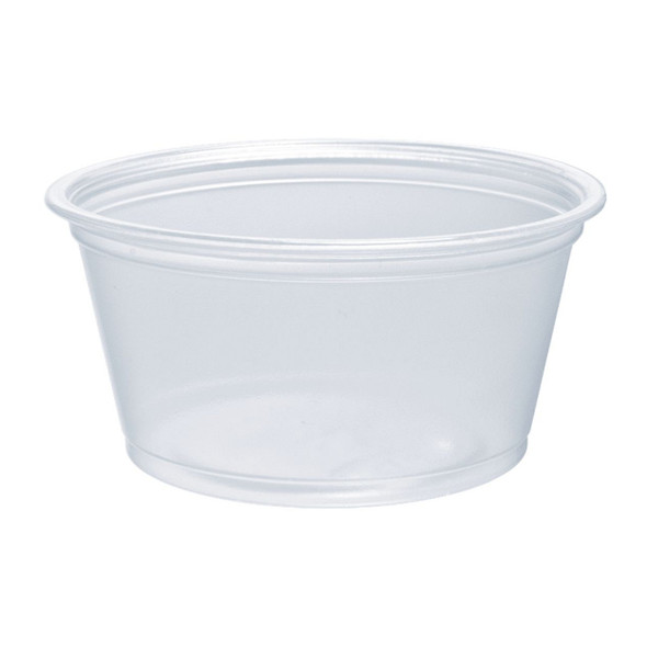 1oz CLR Plastic LID 2500ct (P100N)