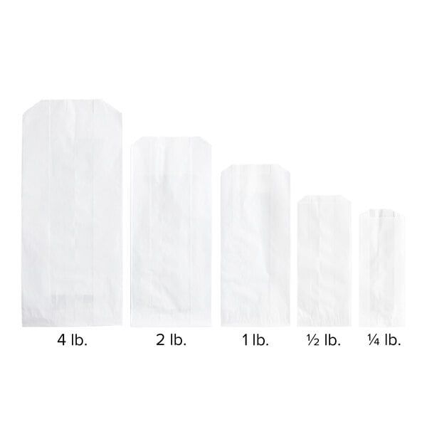 1Lb glassing bags