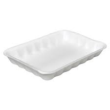 4p WHITE Foam Tray 500pcs