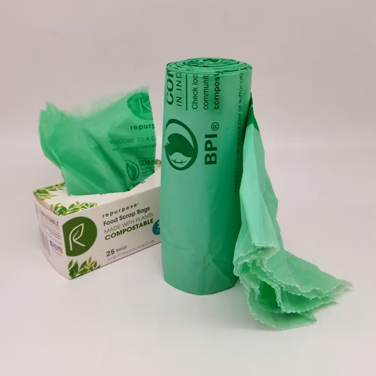 12×20 Roll Bags Heavy Duty 4R GREEN PRINT